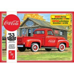 1953 Ford Pickup (CocaCola) 2T AMT Model Kit  COLLECTIBLES